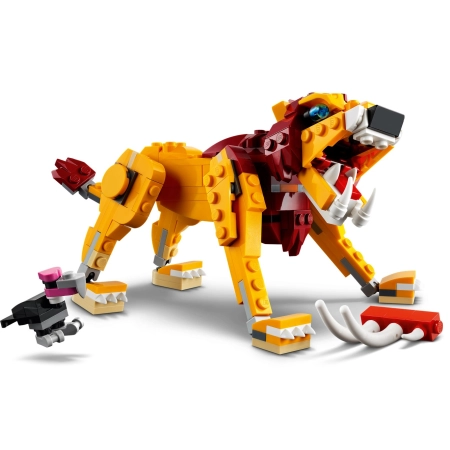 LEGO Creator 3w1 31112 Dziki Lew Struś i Guziec